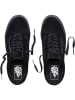 Vans Leder-Sneakers "Old Skool" in Schwarz