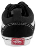 Vans Leren loopleerschoenen "Old Skool" zwart/wit