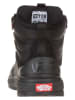 Vans Leder-Sneakers in Schwarz