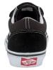 Vans Skórzane sneakersy "Old Skool" w kolorze czarno-brązowym
