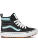 Vans Sneakersy "SK8-Hi" w kolorze antracytowo-błękitnym