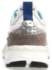 Voile Blanche Skórzane sneakersy w kolorze biało-beżowym