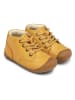 Bundgaard Skórzane buty "Panto" w kolorze żółtym do nauki chodzenia
