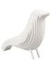 Present Time Figurka dekoracyjna "Bird" w kolorze białym - 9 x 21,5 cm