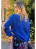 miss goodlife Sweter w kolorze niebieskim