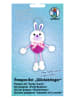 URSUS Pompon-Set "Glücksbringer Hase" in Weiß