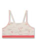 Sanetta Bustier in Creme/ Rot