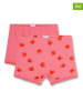 Sanetta 2-delige set: hipsters roze/rood