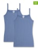 Sanetta 2-delige set: onderhemden blauw