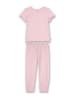 Sanetta Kidswear Pyjama in Rosa/ Weiß