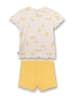 Sanetta Kidswear Piżama w kolorze żółto-beżowym