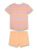 Sanetta Pyjama in Orange/ Lila