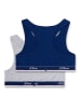 s.Oliver 2er-Set: Bustiers in Dunkelblau/ Grau