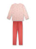 Sanetta Pyjama in Rosa/ Rostrot