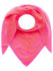 Zwillingsherz Driehoekige doek "Happy Life" roze - (L)200 x (B)100 cm