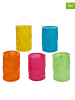SUNNYSUE 5-delige set: papieren lampions meerkleurig - Ø 13 cm