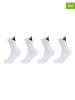 Skechers 4er-Set: Socken in Weiß