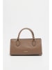 Christian Laurier Leren handtas "Alexine" taupe - (B)29,5 x (H)14,5 x (D)7 cm