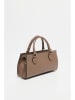 Christian Laurier Leren handtas "Alexine" taupe - (B)29,5 x (H)14,5 x (D)7 cm