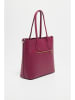 Christian Laurier Leder-Schultertasche in Bordeaux - (B)29 x (H)34 x (T)12,5 cm