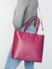 Christian Laurier Leren schoudertas bordeaux - (B)29 x (H)34 x (D)12,5 cm