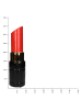 Kersten Vaas "Lipstick" rood/zwart - (H)35 x Ø 10 cm