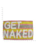 Kersten Badematte "Get Naked" in Gelb/ Grau/ Rosa - (L)50 x (B)80 cm