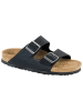 Birkenstock Leren slippers "Arizona" zwart