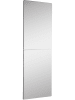 Evila 2-delige set: spiegelpanelen zilverkleurig - (B)40 x (H)120 cm