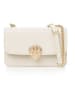 Vince Camuto Schultertasche "Amore" in Creme - (B)24 x (H)15 x (T)10 cm