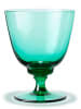 Holme Gaard Glas "Flow" in Türkis - 350 ml