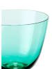 Holme Gaard Glas "Flow" in Türkis - 350 ml
