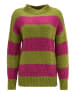 Aniston Sweter w kolorze różowo-zielonym
