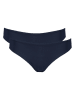 ESPRIT 2-delige set: slips donkerblauw