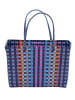 Overbeck and Friends Shopper "Lou" in Bunt - (B)43 x (H)28 x (T)23 cm