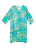 Overbeck and Friends Tuniek "Paloma" turquoise/groen