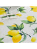 Mint Rugs Obrus "Floral and Tropical Citrus" w kolorze beżowo-żółto-zielonym