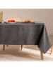 Mint Rugs Tischdecke "Smooth Sena" in Anthrazit