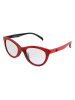 adidas Damskie okulary przeciwsłoneczne w kolorze czerwono-szarym