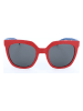 adidas Damskie okulary przeciwsłoneczne w kolorze czerwono-niebiesko-szarym