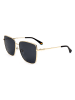 Polaroid Damen-Sonnenbrille in Gold/ Schwarz