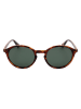 Polaroid Damskie okulary przeciwsłoneczne w kolorze brązowo-zielonym