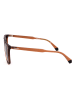 Polaroid Męskie okulary przeciwsłoneczne w kolorze brązowym