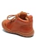bisgaard Leren loopleerschoenen "Gerle lace" bruin
