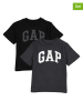 GAP 2er-Set: Shirts in Schwarz