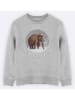 WOOOP Sweatshirt "The Ice Age Sucked" grijs