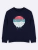 WOOOP Sweatshirt "The great Thaw" in Dunkelblau