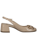 Högl Leder-Slingpumps in Beige