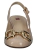 Högl Leder-Slingpumps in Beige