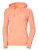 Helly Hansen Functionele hoodie "Verglas Light" oranje